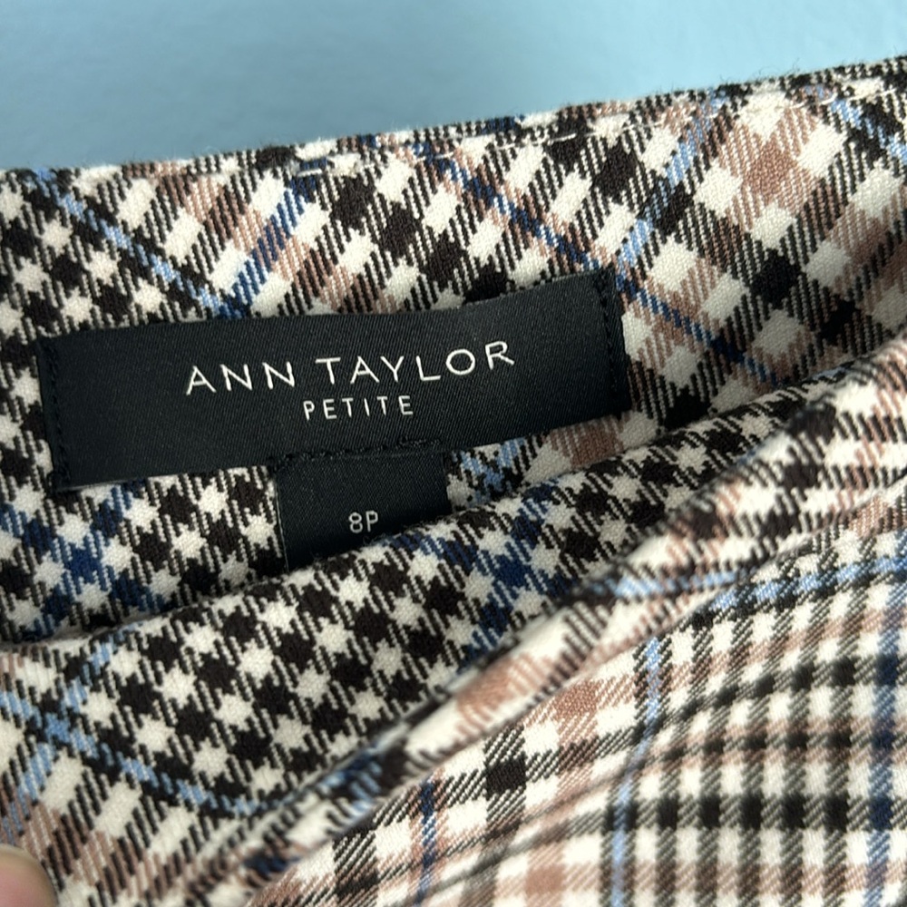 ANN Taylor plaid skirt - Picture 6 of 6